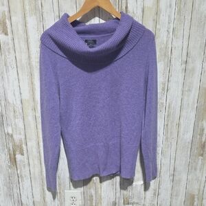 APT 9 Cashmere Sweater Lavender Size Large